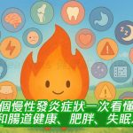 20個慢性發炎症狀一次看懂：竟和腸道健康、肥胖、失眠息息相關？
