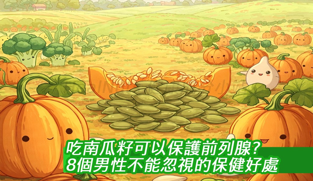 吃南瓜籽可以保護前列腺？8個男性不能忽視的保健好處