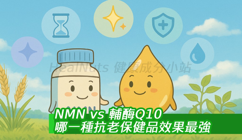 NMN vs 輔酶Q10：哪一種抗老保健品效果最強？5大比較一次整理