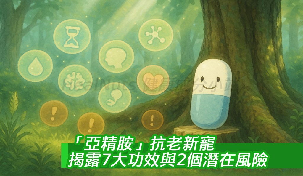 「亞精胺」抗老新寵？揭露7大功效與2個潛在風險！