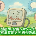 量血壓NG習慣TOP5！7成人不知道這樣量其實不準，難怪數值飄忽不定