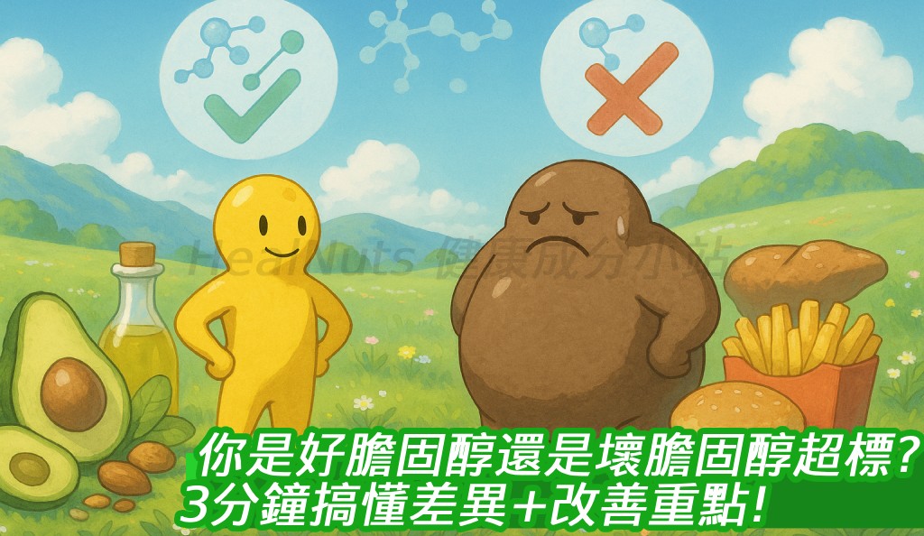 你是「好膽固醇」還是「壞膽固醇」超標？3分鐘搞懂差異＋改善重點！