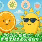 【功效對決】維他命C vs. 維他命D：哪種保健食品更適合你？