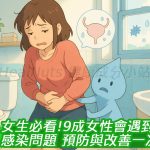 女生必看!9成女性會遇到泌尿道感染問題，預防與改善一次解析