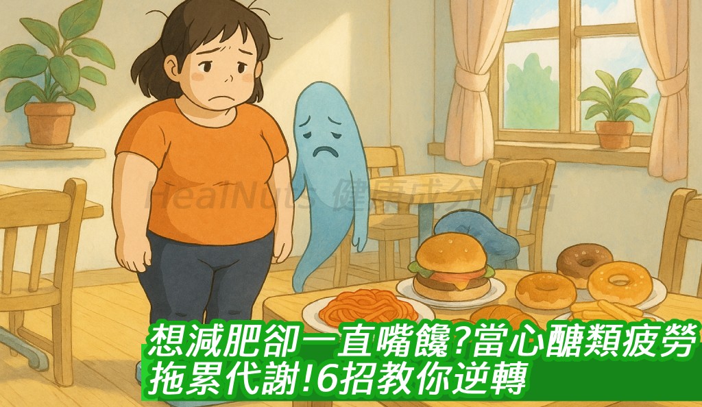 想減肥卻一直嘴饞？當心醣類疲勞拖累代謝，6招教你逆轉