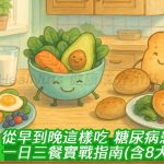從早到晚這樣吃！糖尿病患者的一日三餐實戰指南（含8大原則）
