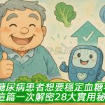 糖尿病患者想要穩定血糖不再困難！這篇一次解密28大實用秘訣