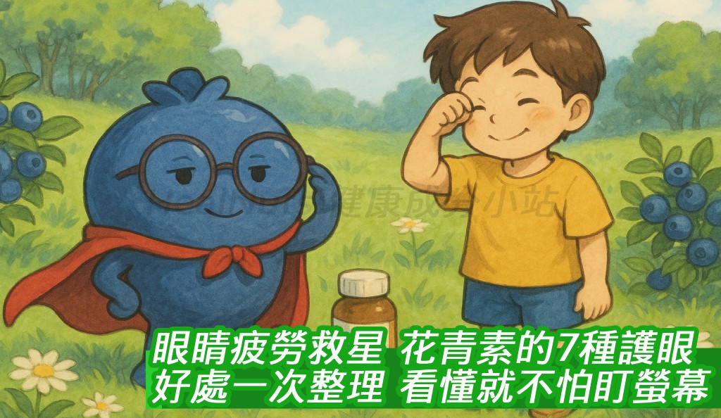 眼睛疲勞救星！花青素的7種護眼好處一次整理，看懂就不怕盯螢幕！