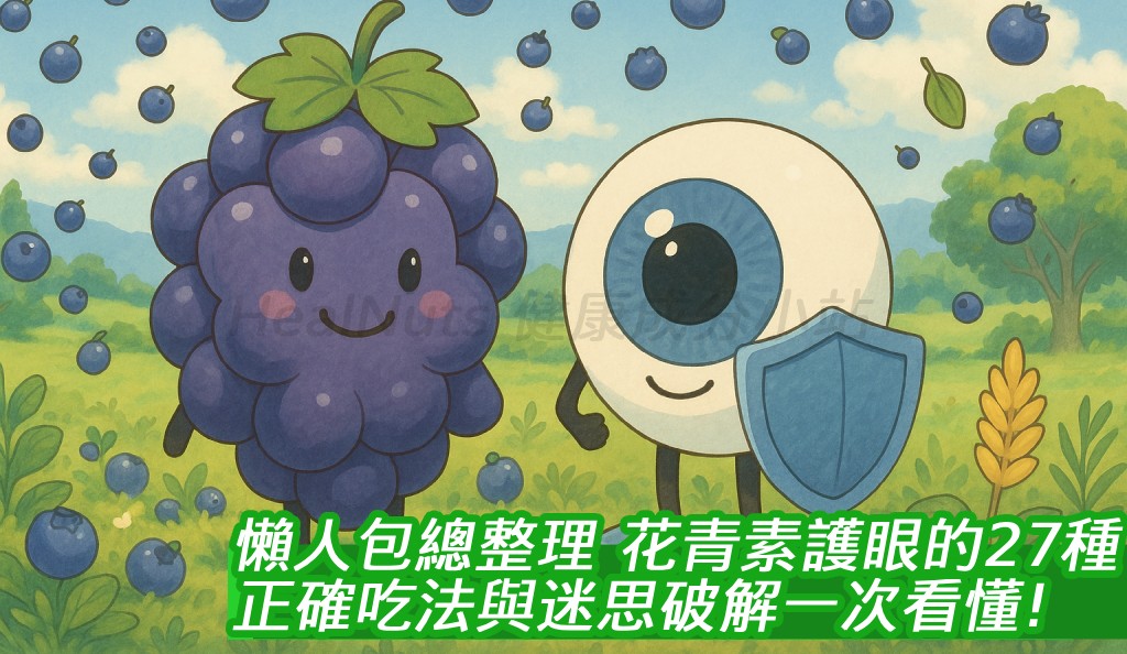 懶人包總整理：花青素護眼的27種正確吃法與迷思破解一次看懂！