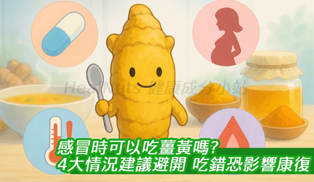 感冒時可以吃薑黃嗎？4大情況建議避開，吃錯恐影響康復