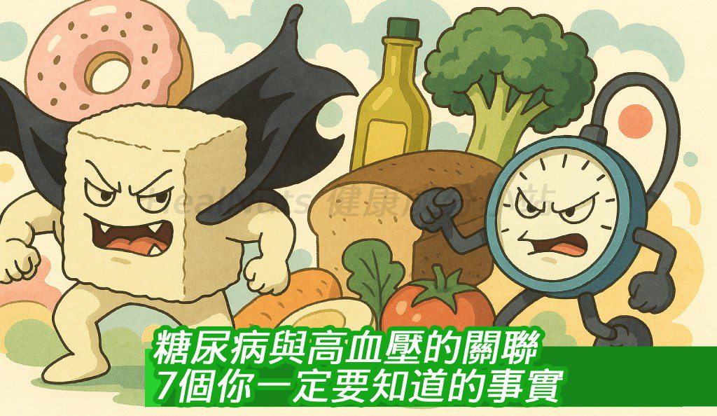 糖尿病與高血壓的關聯：7個你一定要知道的事實！