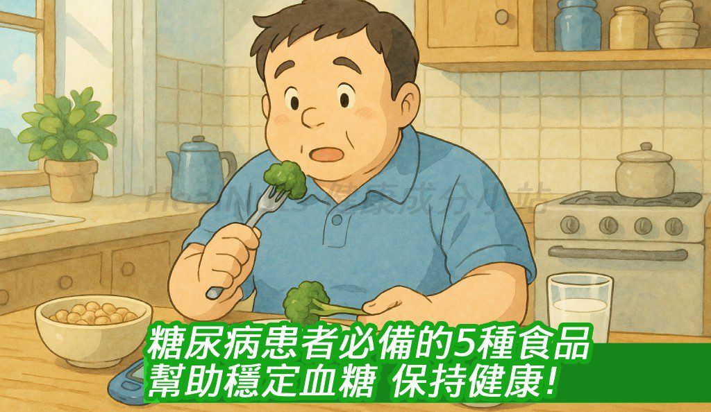 糖尿病患者必備的5種食品，幫助穩定血糖，保持健康！