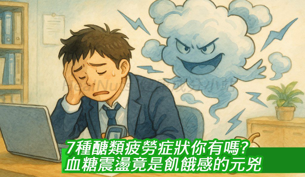 7種醣類疲勞症狀你有嗎？血糖震盪竟是飢餓感的元兇！