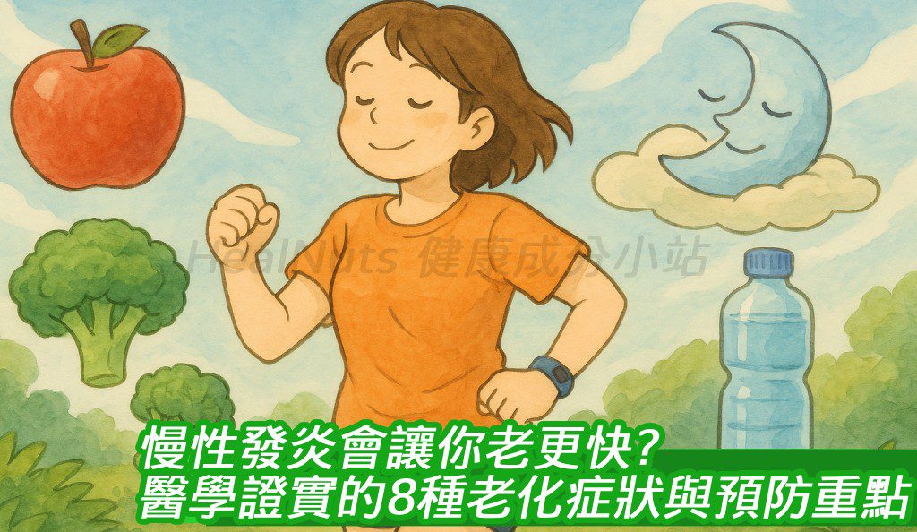 慢性發炎會讓你老更快？醫學證實的8種老化症狀與預防重點
