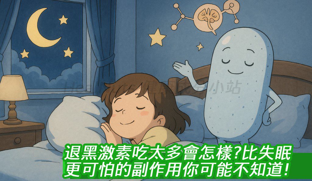 退黑激素吃太多會怎樣？比失眠更可怕的副作用你可能不知道！