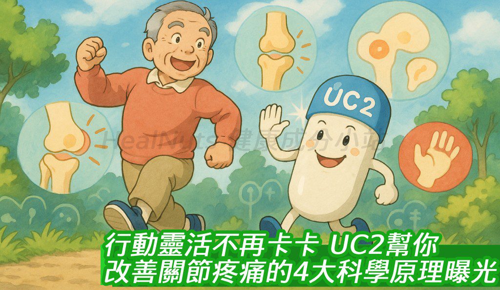 行動靈活不再卡卡！UC2幫你改善關節疼痛的4大科學原理曝光