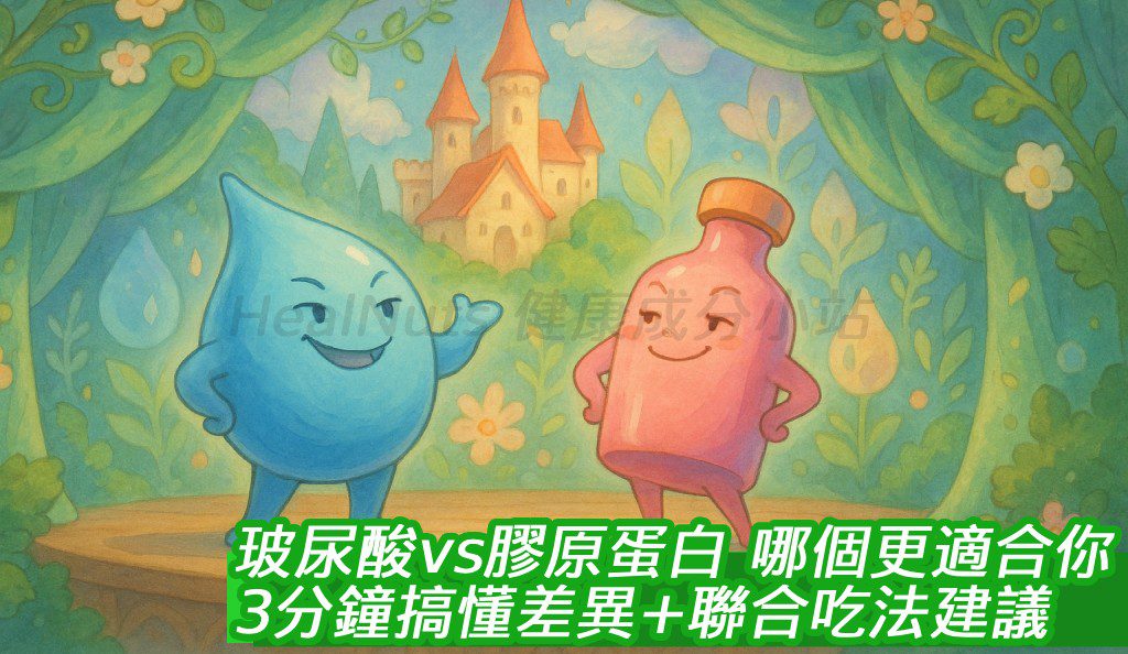 玻尿酸 vs. 膠原蛋白：哪個更適合你？3分鐘搞懂差異＋聯合吃法建議