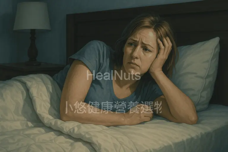 總是睡不好怎麼辦？原來是這4種營養素攝取不足，大腦無法關機