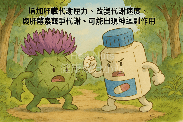 感冒時吃水飛薊可以嗎?你不知道的4個食物交互陷阱! 2 感冒時吃水飛薊,若你感冒時正服用複方感冒藥,應避免同時攝取水飛薊,特別是乙醯胺酚類產品,以免加重肝臟負擔或干擾藥效