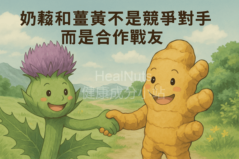 為什麼歐美人都在吃水飛薊?9大功效幫助肝臟逆轉勝! 3 水飛薊和薑黃不是競爭對手,而是合作戰友!選擇時看自己的健康目標與需求來搭配最聰明!
