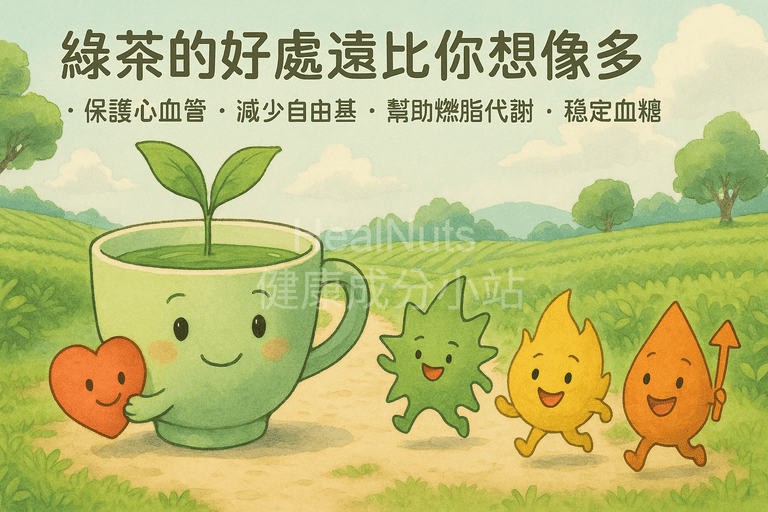 3大天然抗氧化劑比一比!薑黃、綠茶、維他命C誰才是真正抗老王者? 2 天然抗氧化劑中的綠茶的好處遠比你想像多;保護心血管、減少自由基、幫助燃脂代謝、穩定血糖
