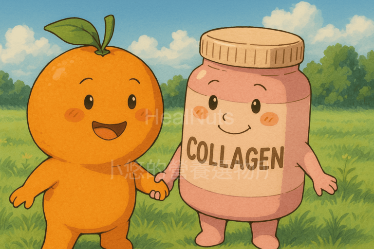 維生素C是膠原蛋白的「神隊友」，想抗老或養膚，這對組合一定不能錯過！