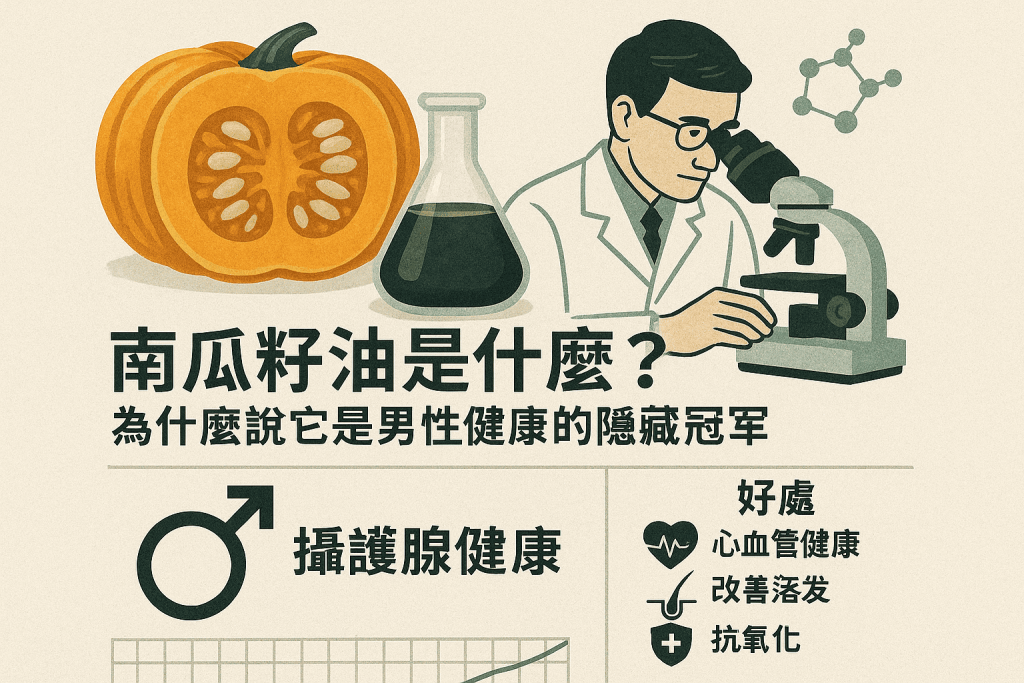 男性健康新救星!7種研究實證南瓜籽油功效,連夜尿都改善了? 2 男性40歲後必看!攝護腺肥大不只是老年人的問題
