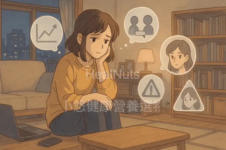 30個初老焦慮症跡象解析：從「怕變老」到「怕沒用」你中了幾項？