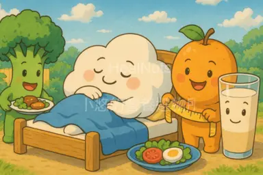 睡得好，瘦得快。減脂怎麼吃其實要配合作息規律、睡眠品質，不然減脂會卡關！