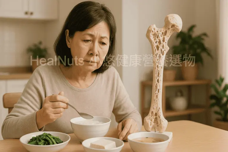 吃得清淡竟讓骨質流失更快？熟齡飲食4錯誤，醫界建議這樣補鈣補對位