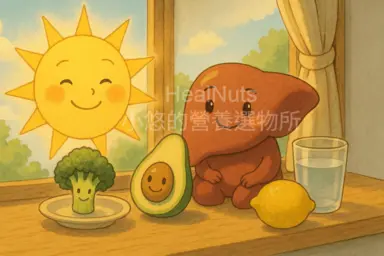 早上臉腫色黃可能不是累，是肝太忙，吃對修復肝臟的食物幫助代謝上軌道，臉色自然透亮起來。