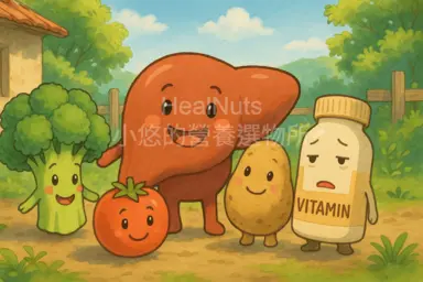 吃對護肝食材，比熬夜後狂補維他命來得更有效，關鍵在於「天然原型食物＋穩定補充」。