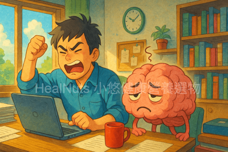 不是你變暴躁，是你的大腦在「過勞」