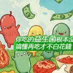 你吃的益生菌根本沒作用？搞懂再吃才不白花錢