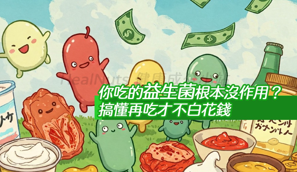 你吃的益生菌根本沒作用？搞懂再吃才不白花錢