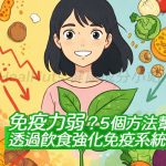 免疫力弱？5個方法幫助你透過飲食強化免疫系統