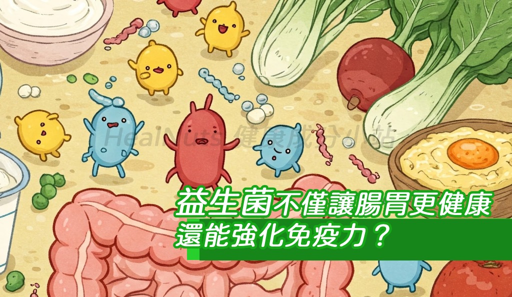 益生菌這個詞語對於大部分人來說，可能會聯想到腸胃健康或消化問題，但其實益生菌的作用不僅限於此！你知道嗎，益生菌對我們的免疫系統、皮膚、甚至是情緒狀態都能產生影響。接下來，就讓我們一探究竟，了解益生菌的全貌，並且為何它是我們健康的一大守護者。