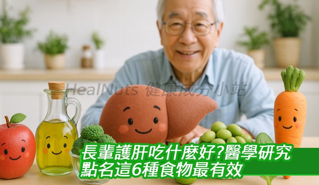 長輩護肝吃什麼好？醫學研究點名這6種食物最有效