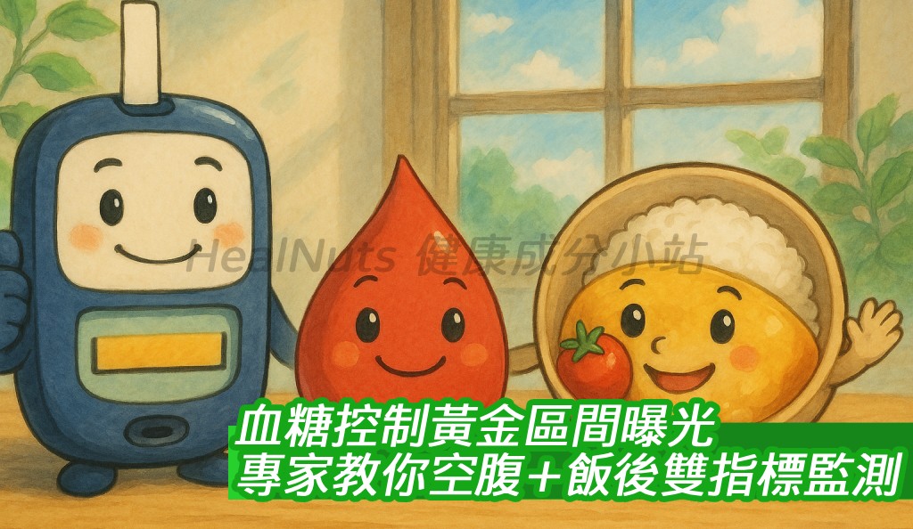 血糖控制黃金區間曝光！專家教你「空腹＋飯後」雙指標監測技巧
